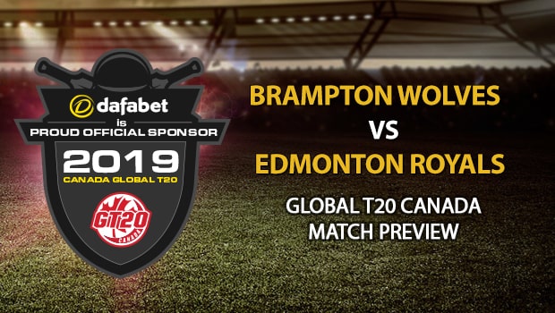Kane Williamson - Global T20 Canada 2019 Edmonton Royals vs Brampton Wolves