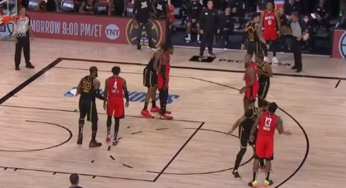 Match Prediction for game between LA Lakers and Houston Rockets